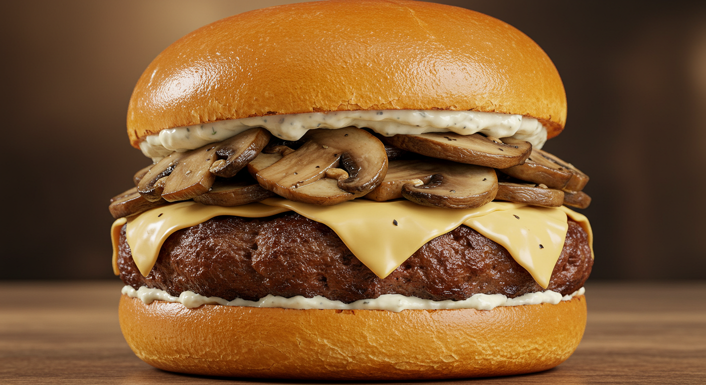 Swiss burger